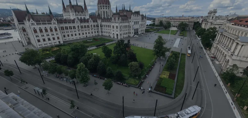 Budapester Parlament am Kossuth Lajos tér